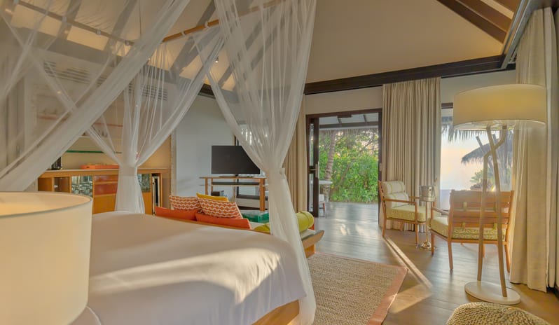 OZEN LIFE MAADHOO, Earth Villa with Pool Bedroom View